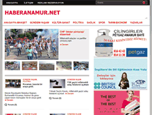 Tablet Screenshot of haberanamur.net
